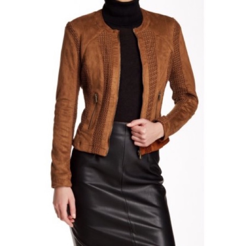 Sueded jacket